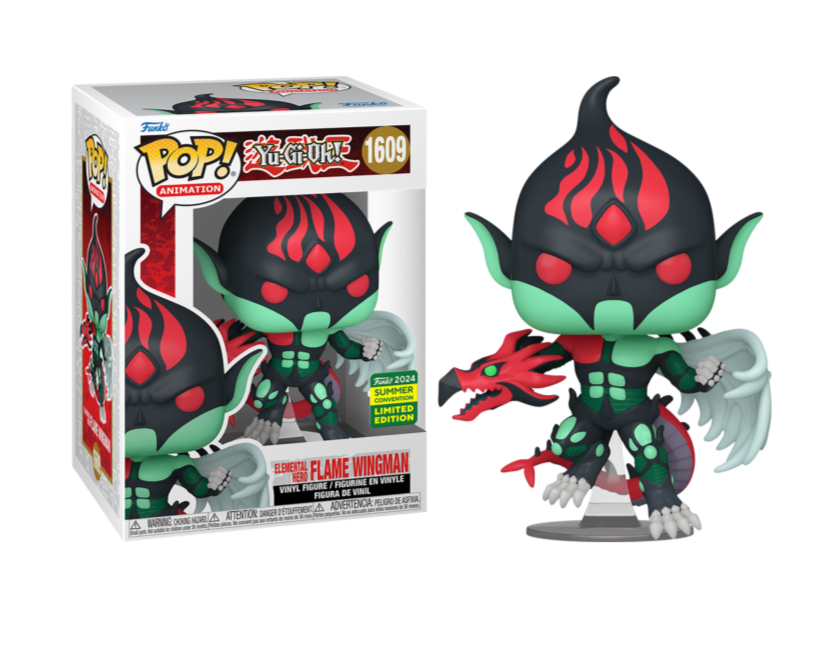Yu-Gi-Oh: Elemental Hero Flame Wingman (Limited Edition) Funko POP! Vinyl