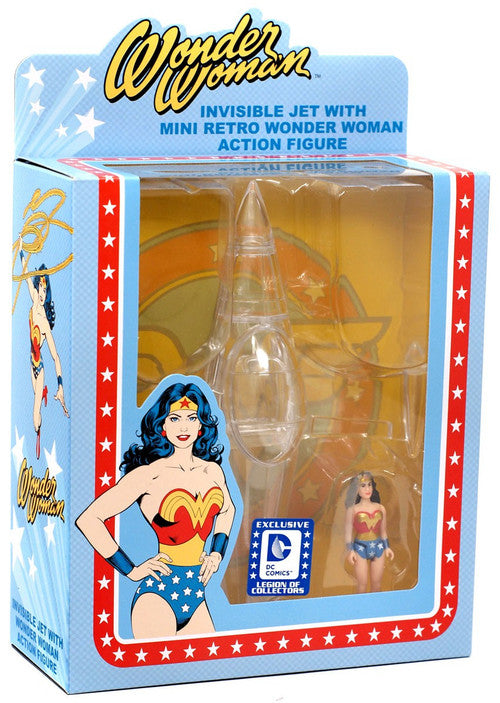 DC Comics: Invisible Jet w/ Wonder Woman Figure (Legion of Collectors)
