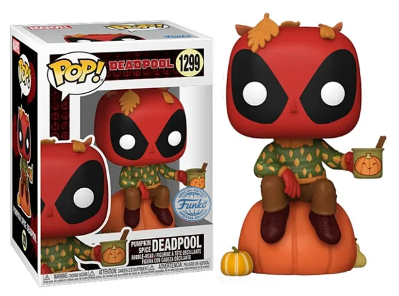 Marvel Deadpool: Pumpkin Spice Deadpool Funko POP! Vinyl