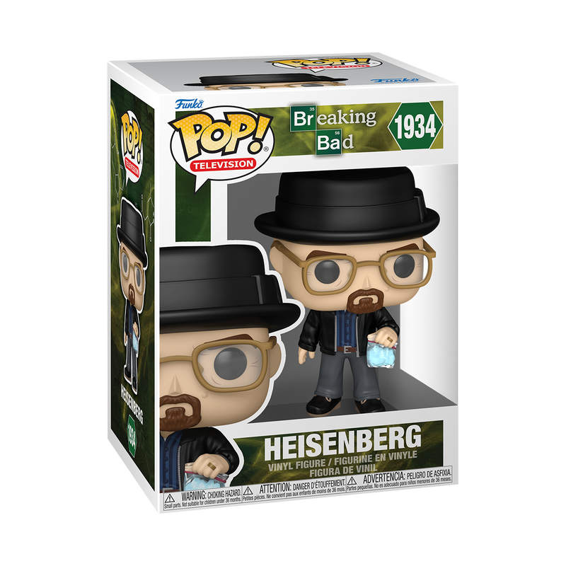 Funko Pop! Breaking Bad – Heisenberg boxed figure