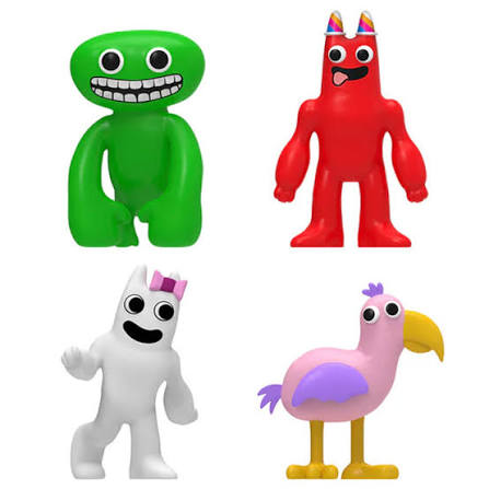 Garten of Banban: Minifigure 4 Pack