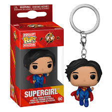 DC Flash: Supergirl Funko Pocket Pop! Keychain