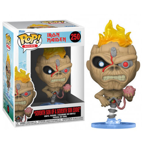 Rocks: Iron Maiden - "Seventh Son of a Seventh Son Eddie" Funko POP! Vinyl