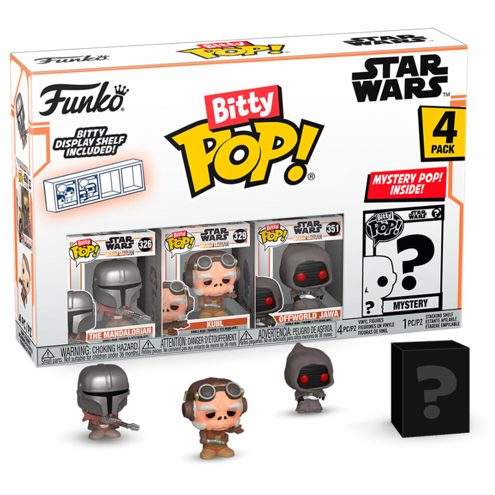 Star Wars: The Mandalorian Funko Bitty POP! 4-Pack Series 2