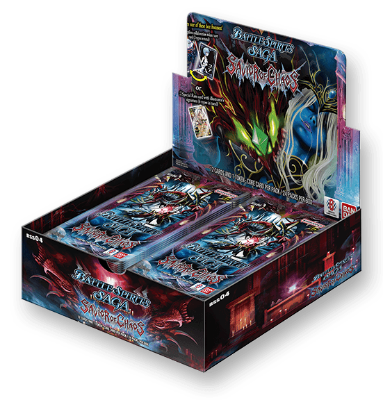 Battle Spirits Saga TCG: Savior of Chaos - Booster Box (24 Sealed Packs)