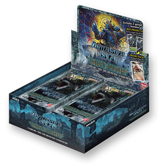 Battle Spirits Saga TCG: Aquatic Invaders - Booster Box (24 Sealed Packs)