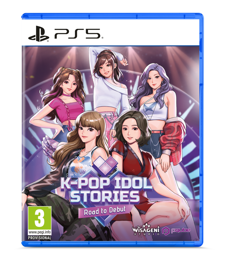 K-pop Idol Stories Road to Debut PlayStation 5 game case