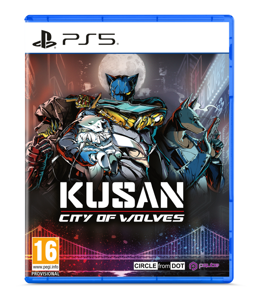 Kusan City of Wolves PlayStation 5 game case