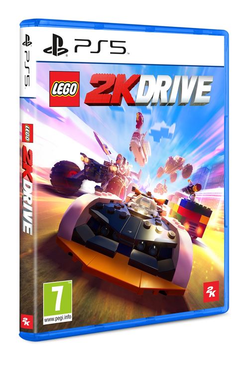 LEGO 2K Drive PS5 retail game cover