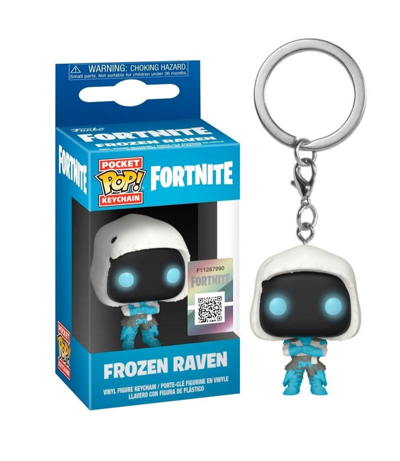 Fortnite: Frozen Raven Funko Pocket Pop! Keychain