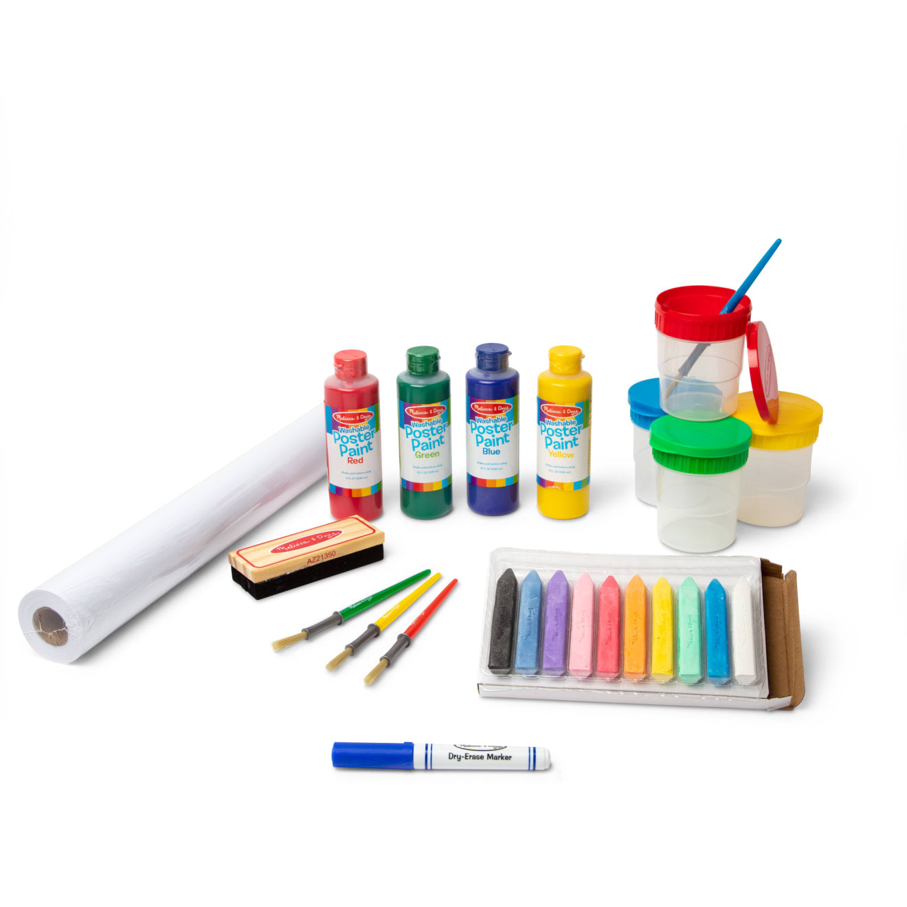 Melissa & Doug Easel Companion Accessory Set contents