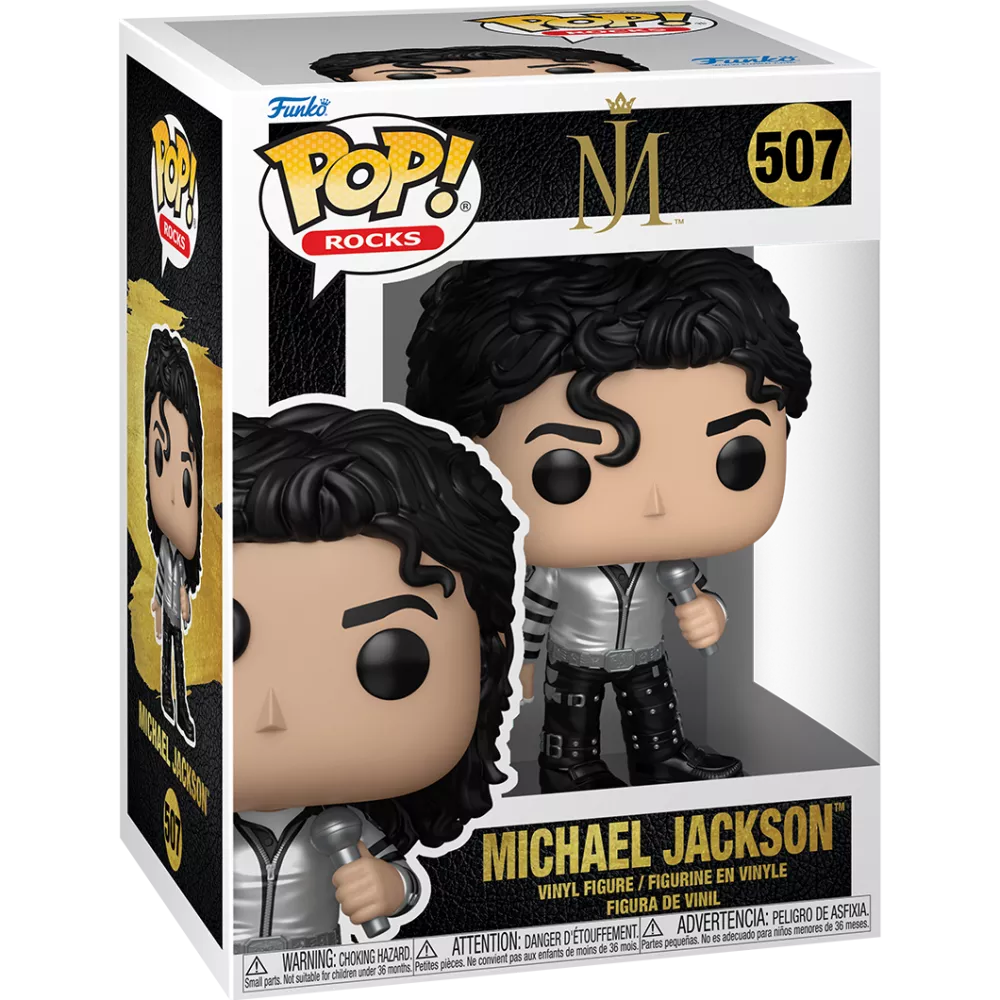 Michael Jackson Bad Tour Funko POP retail box