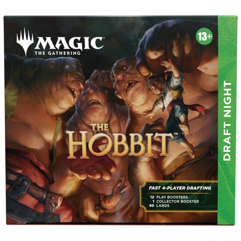 Magic The Gathering The Hobbit Draft Night alternate packaging view