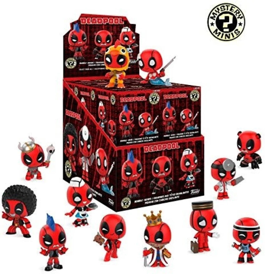 Deadpool Playtime Funko Mystery Minis (One Random Figure)
