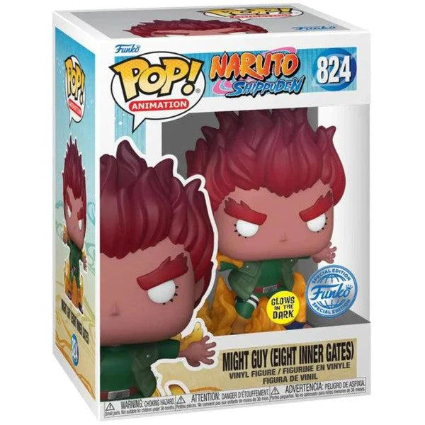 Naruto Shippuden: Might Guy (Eight Inner Gates) GID Funko Pop! Vinyl
