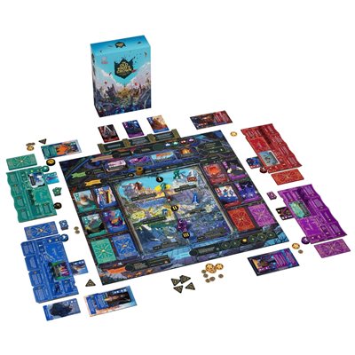 The Old King's Crown board game components