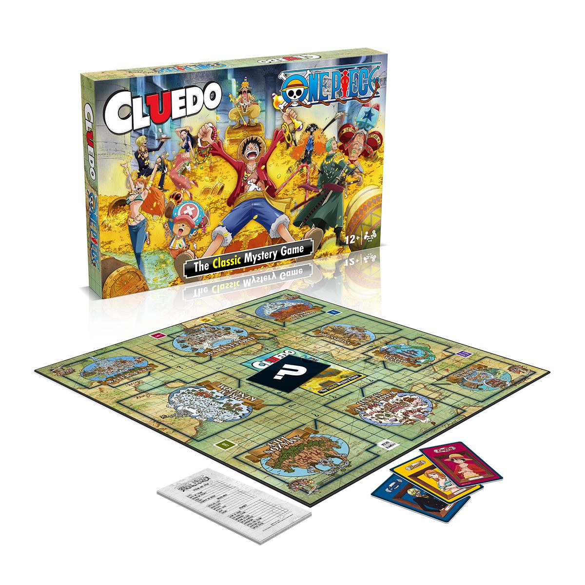 One Piece Cluedo game contents