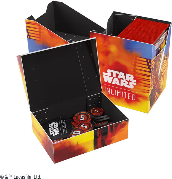 Gamegenic Star Wars: Unlimited Soft Crate – Luke/Vader