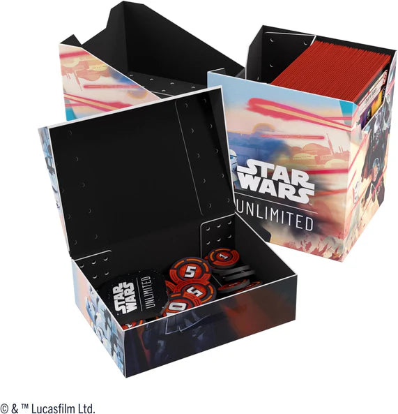 Gamegenic Star Wars: Unlimited Soft Crate – Mandalorian/Moff Gideon
