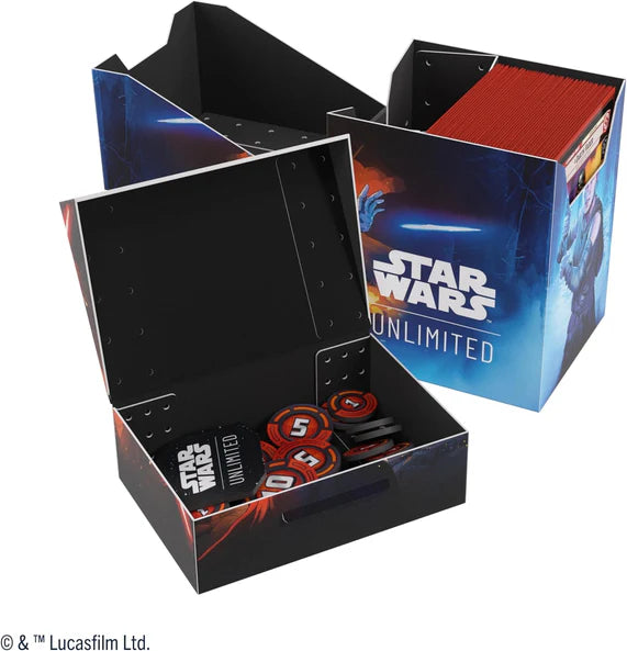 Gamegenic Star Wars: Unlimited Soft Crate – Rey/Kylo Ren