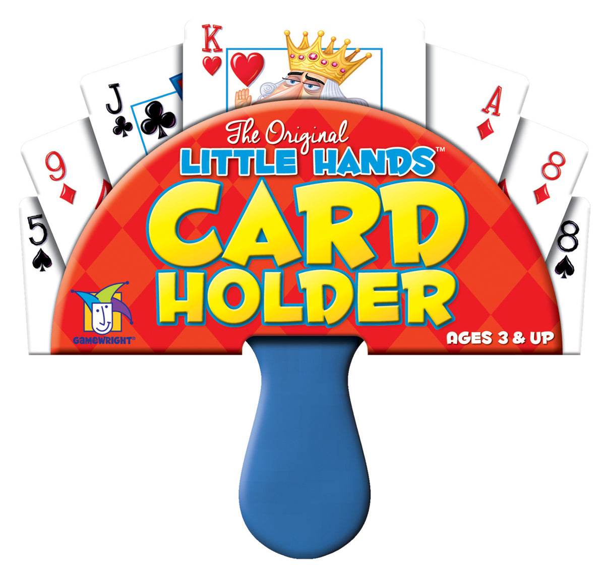 Original Little Hands Playing Card Holder retail packaging