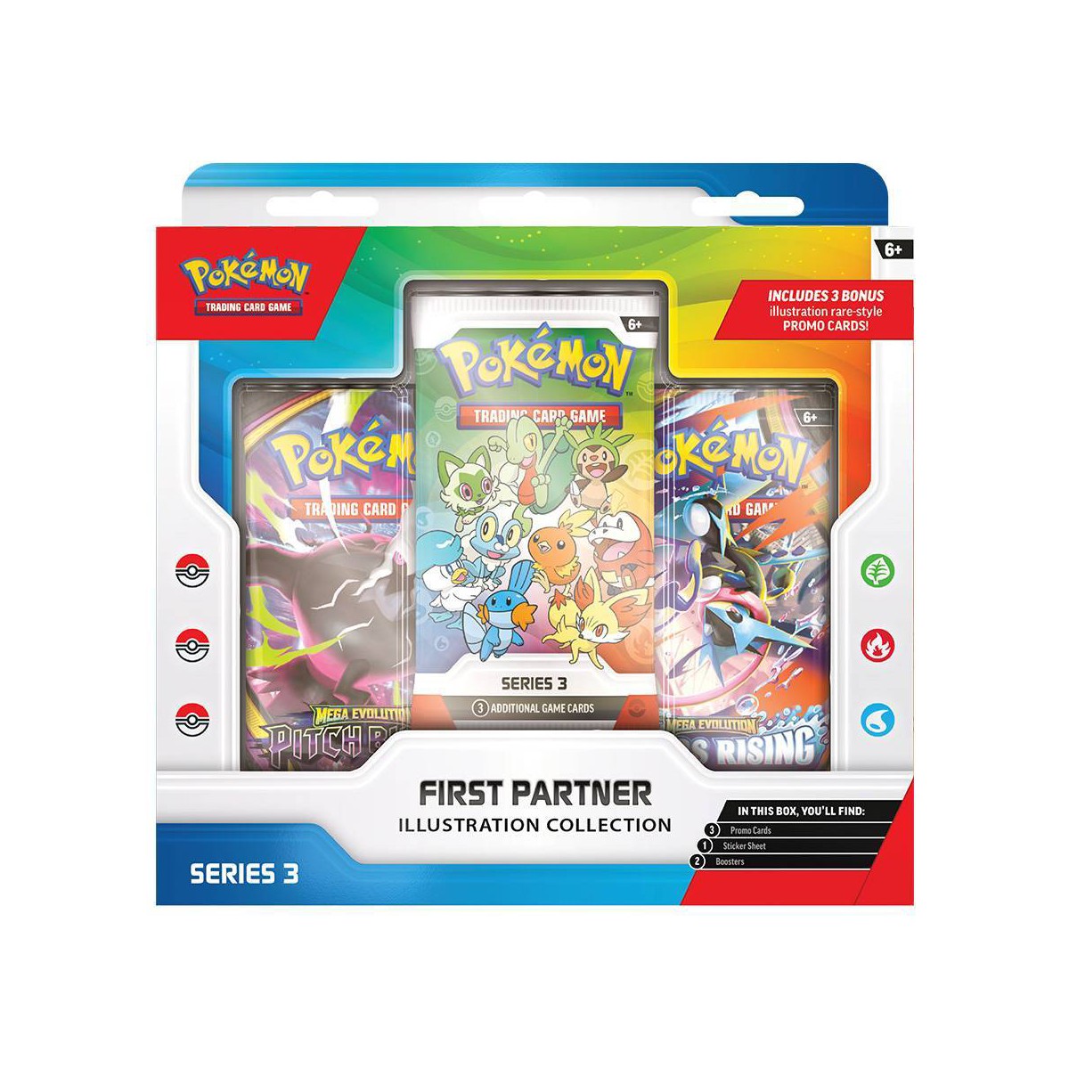 Pokemon TCG First Partner Illustration Collection Series 3 contents