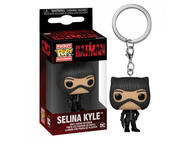 DC The Batman: Selina Kyle Funko Pocket Pop! Keychain