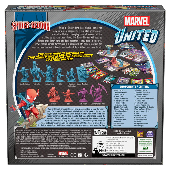 Marvel United: Spider-Geddon Board Game