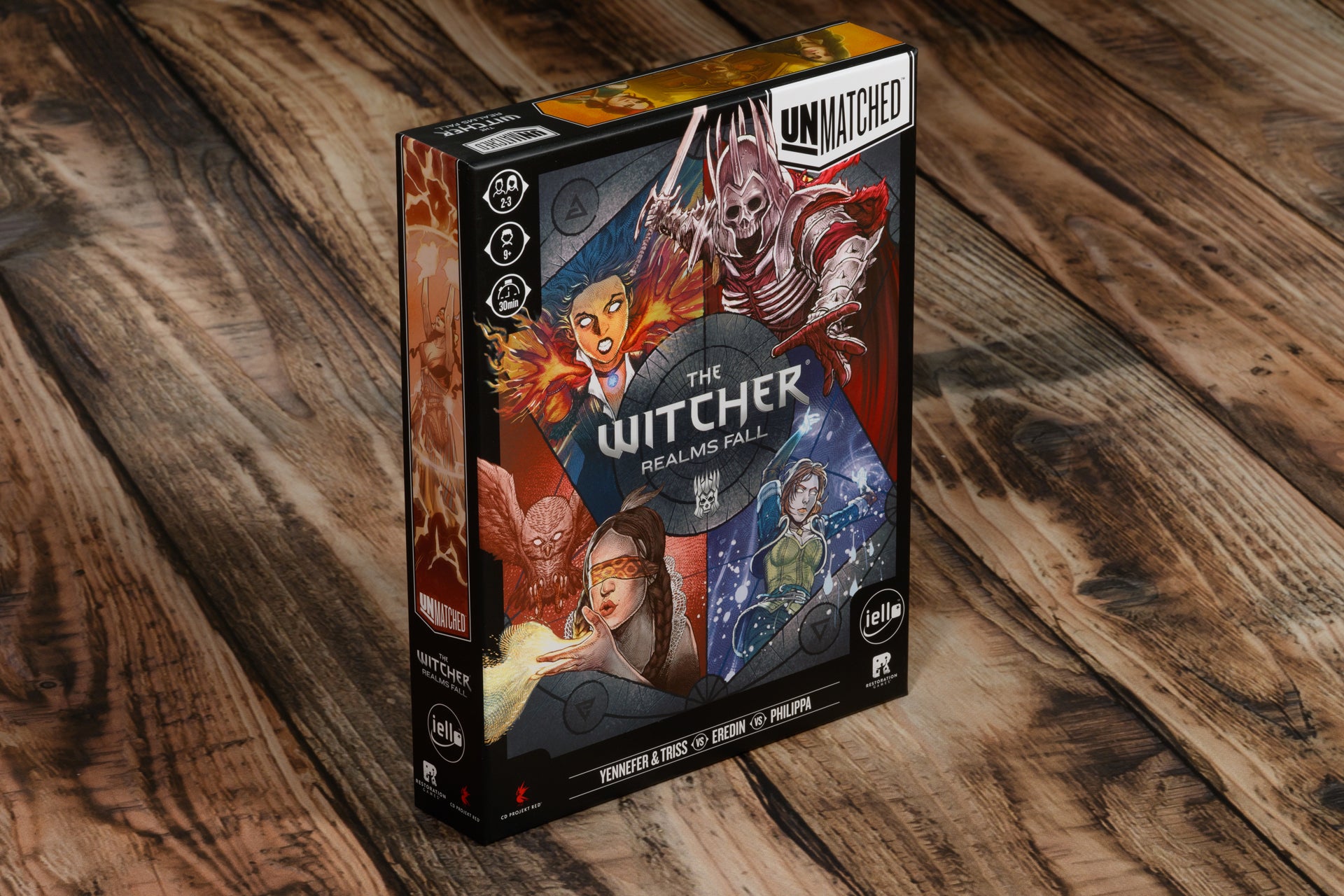 Unmatched The Witcher Realms Fall gameplay