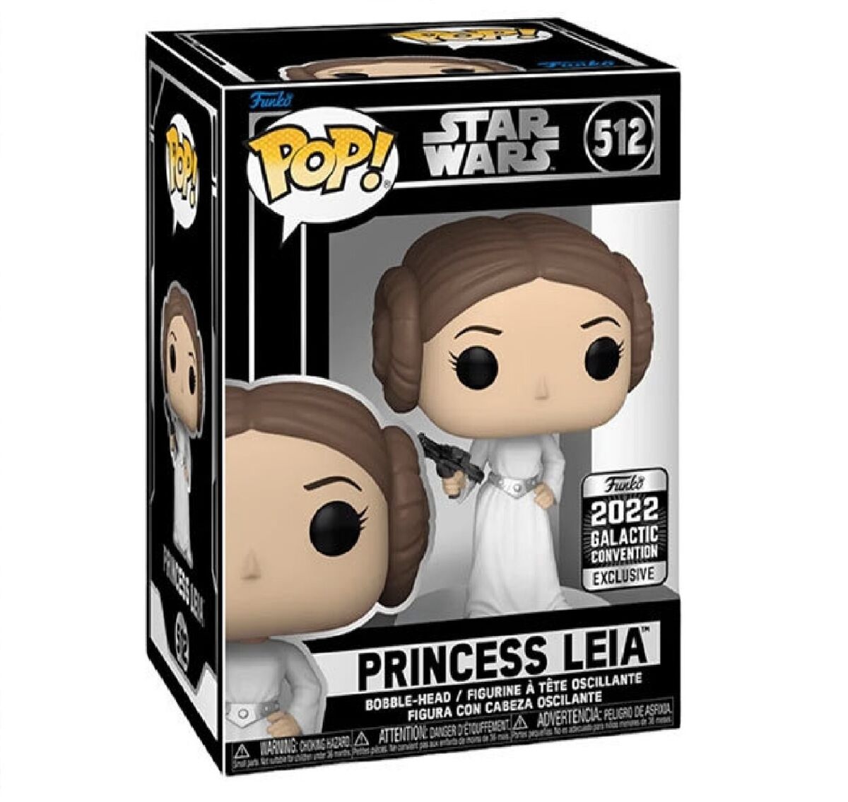 Star Wars: Leia (2022 Galactic Con Exclusive) Funko Pop! Vinyl