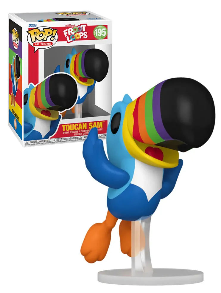 Ad Icons: Fruit Loops Toucan Sam (Flying) Funko POP! Vinyl