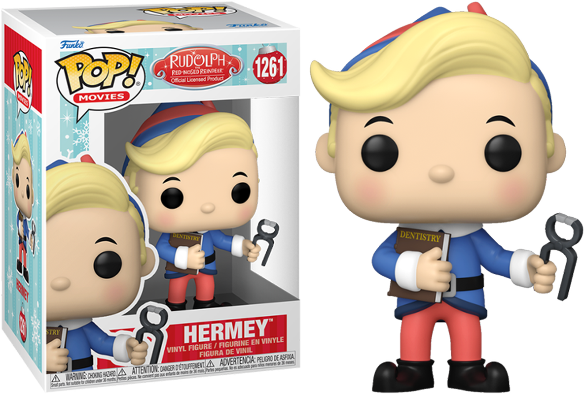 Rudolph The Red Nosed Reindeer: Hermey Funko POP! Vinyl
