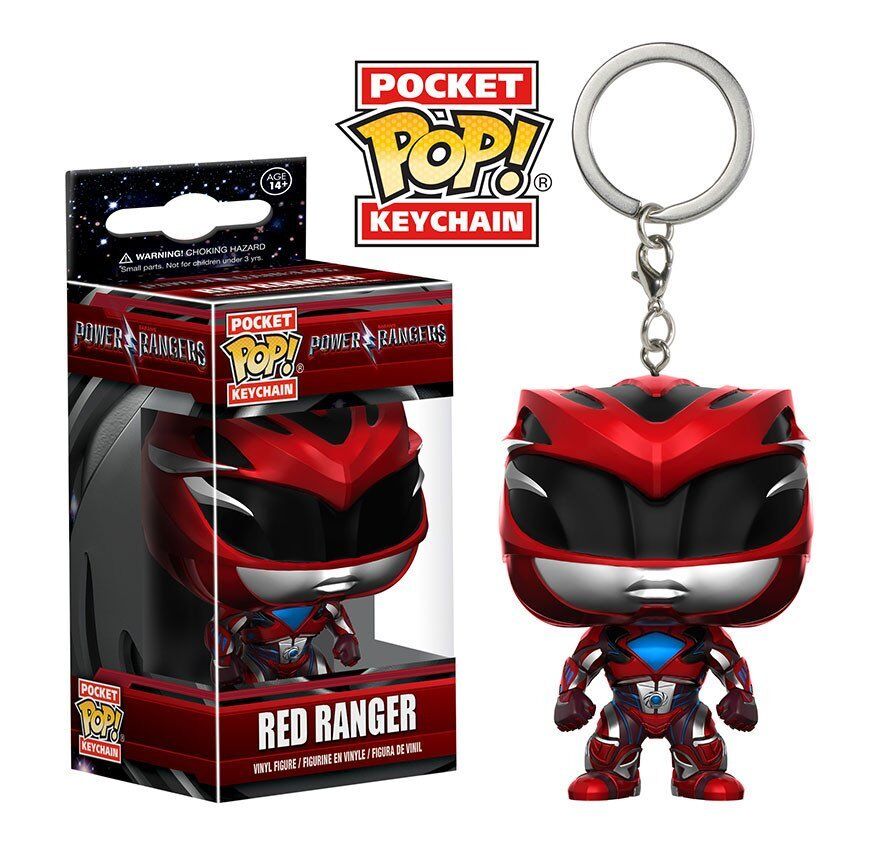 Power Rangers: Red Ranger Funko Pocket POP! Keychain