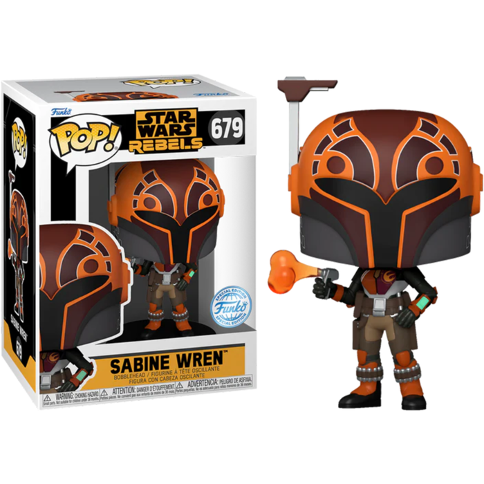 Star Wars Rebels: Sabine Wren (Metallic) Funko POP! Vinyl