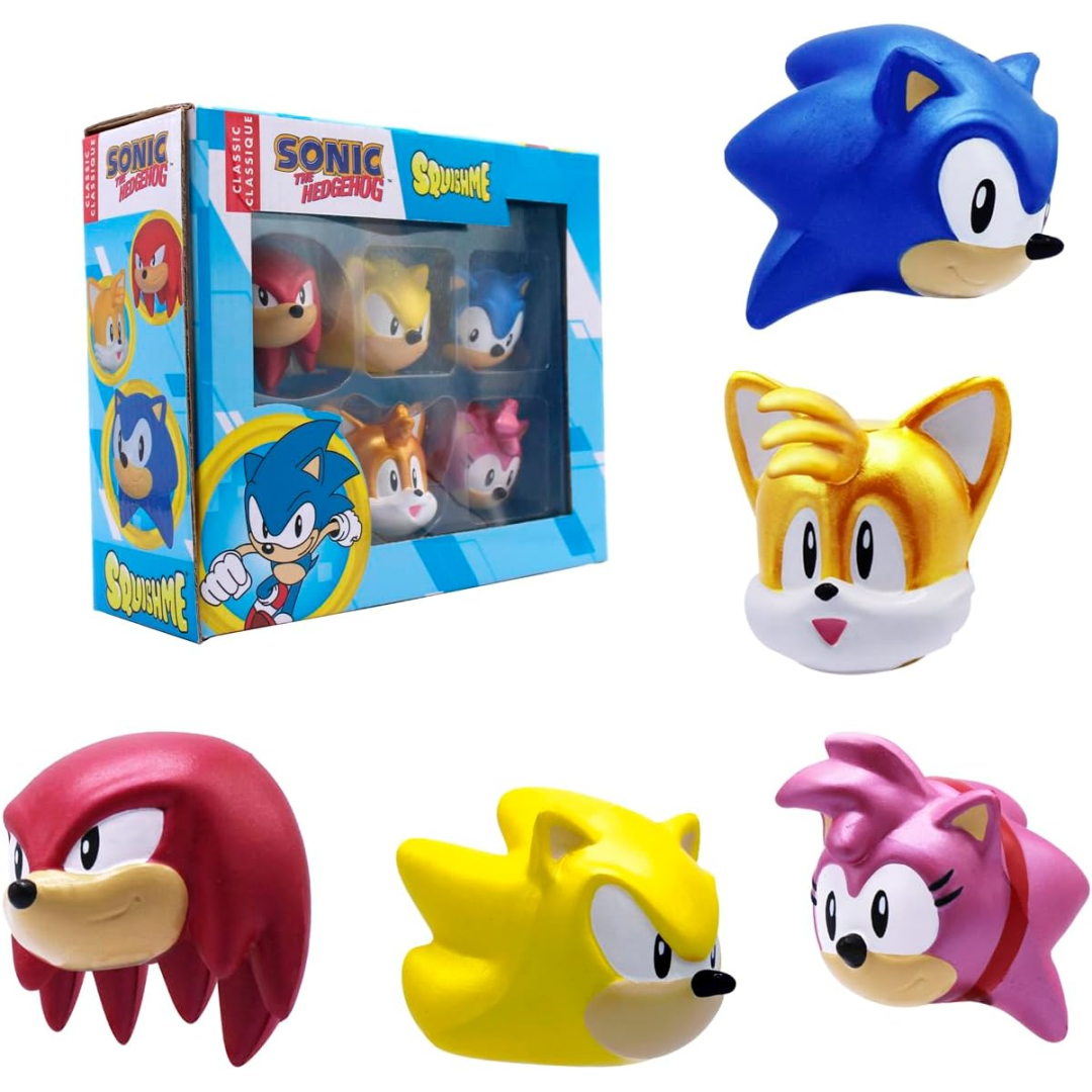 Sonic the Hedgehog Squishme 5 Pack