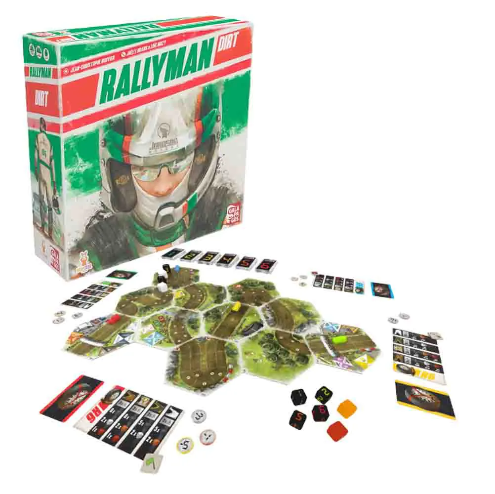 Rallyman Dirt Board Game