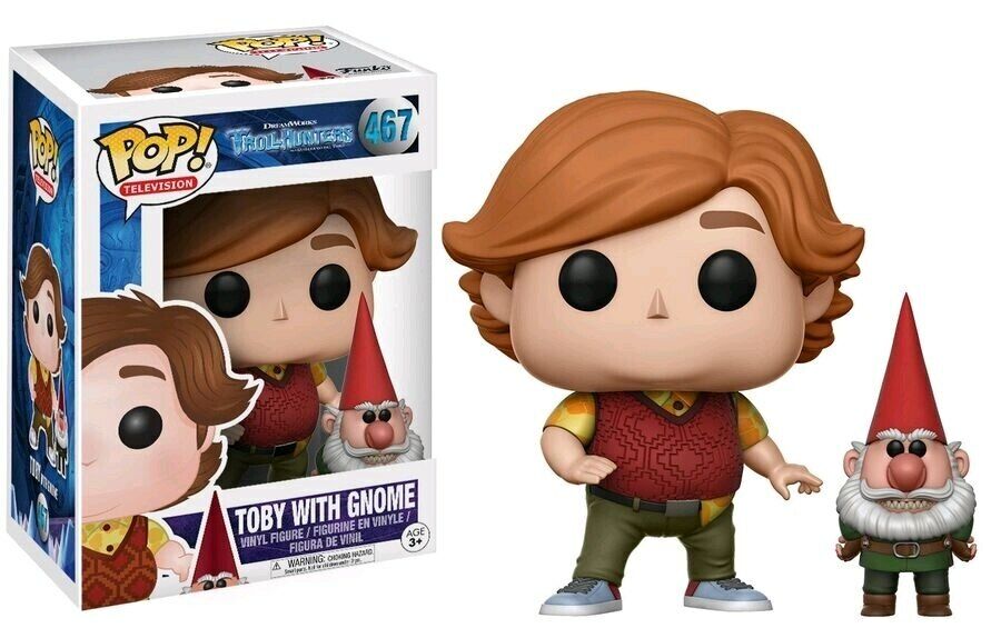 Trollhunters: Toby w/ Gnome Funko Pop! Vinyl