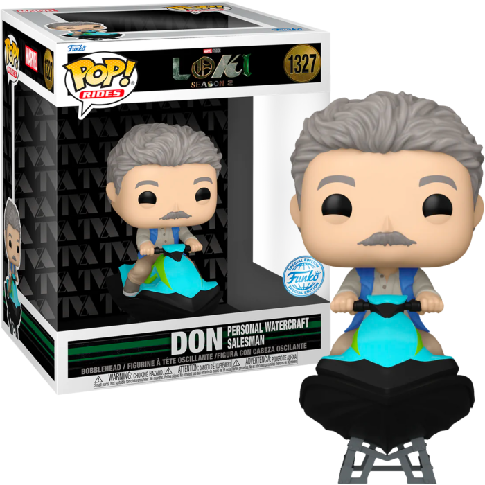 Marvel Loki S2: Don Personal Watercraft Salesman Funko POP! Rides