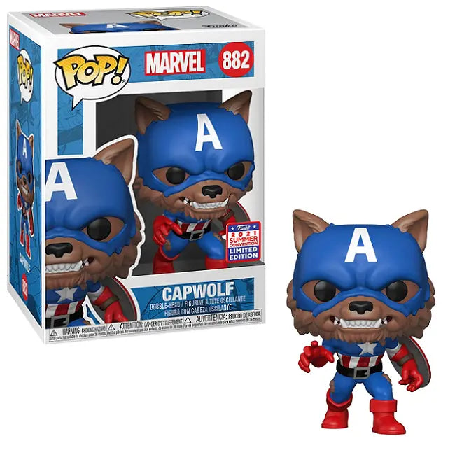 Marvel Year of the Shield: Capwolf Funko POP! Vinyl