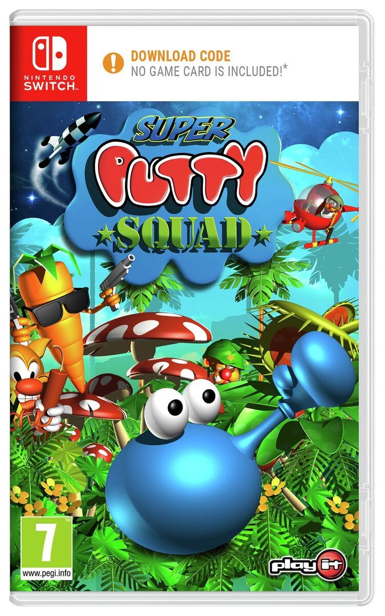 Super Putty Squad Nintendo Switch Game (Code in a box)