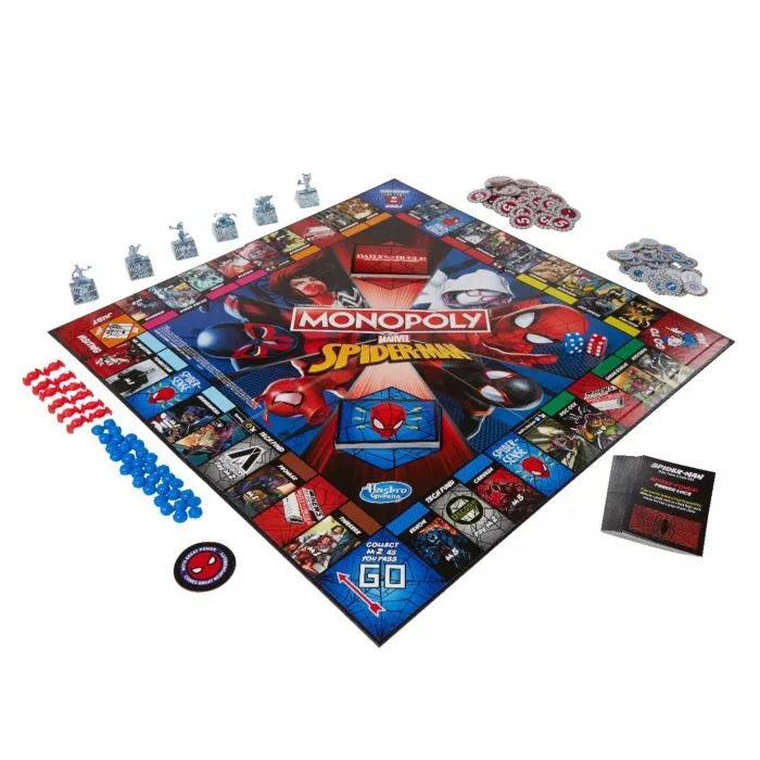 Monopoly: Marvel Spider-Man Edition Board Game