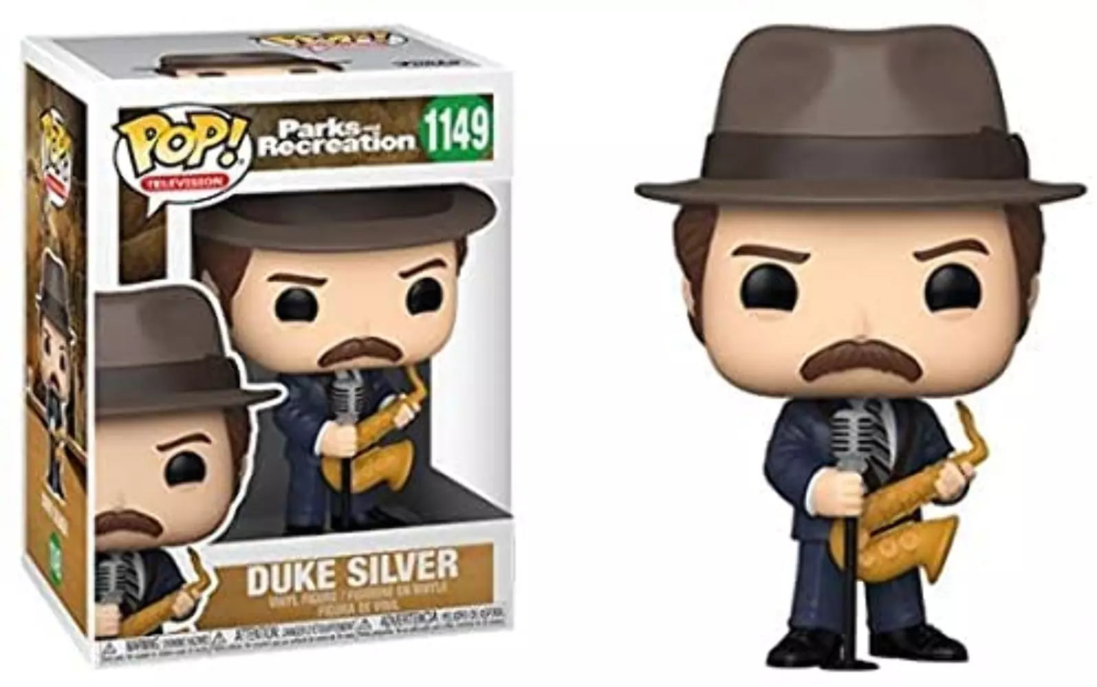 Parks and Recreation: Duke Silver Funko POP! Vinyl