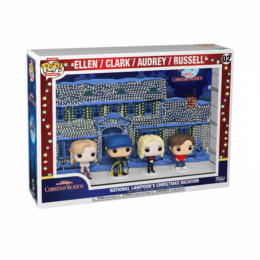 National Lampoon's Christmas Vacation: Ellen/Clark/Audrey/Russell Funko POP! Vinyl Moment