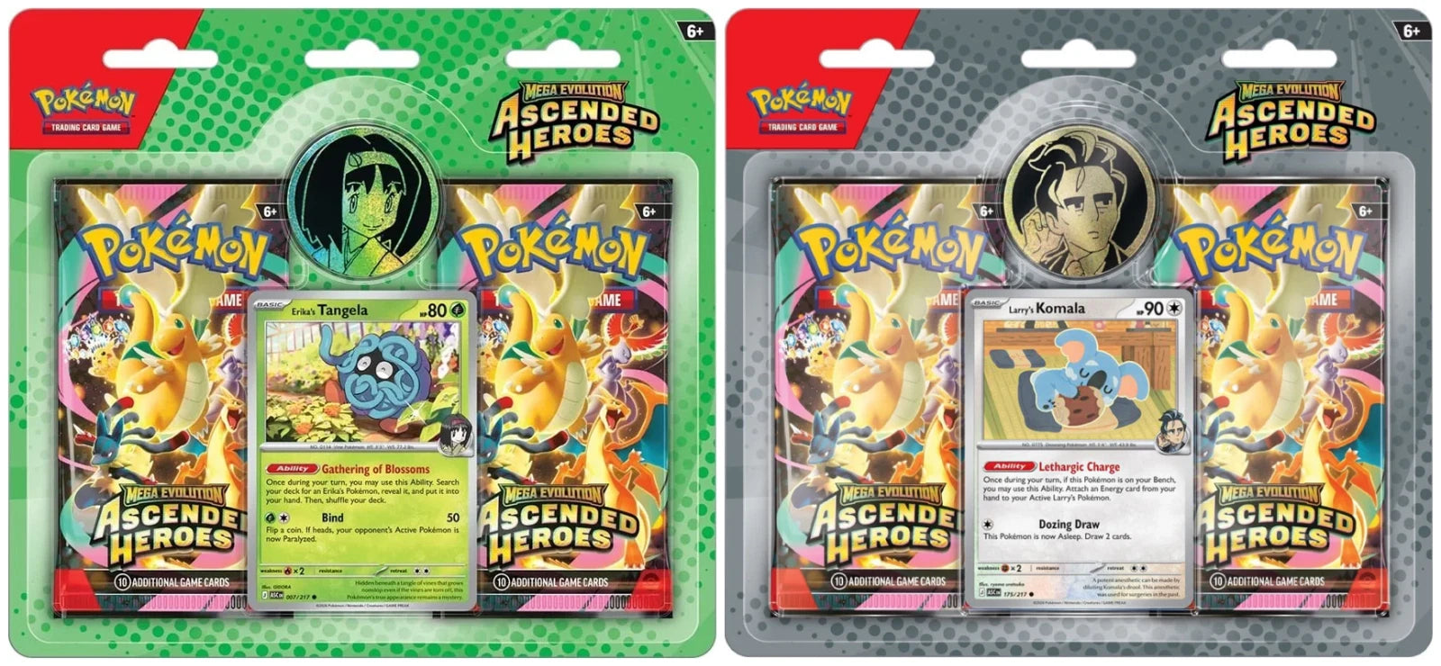 Pokemon TCG: Mega Evolution Ascended Heroes Collection (Bundle of 2)