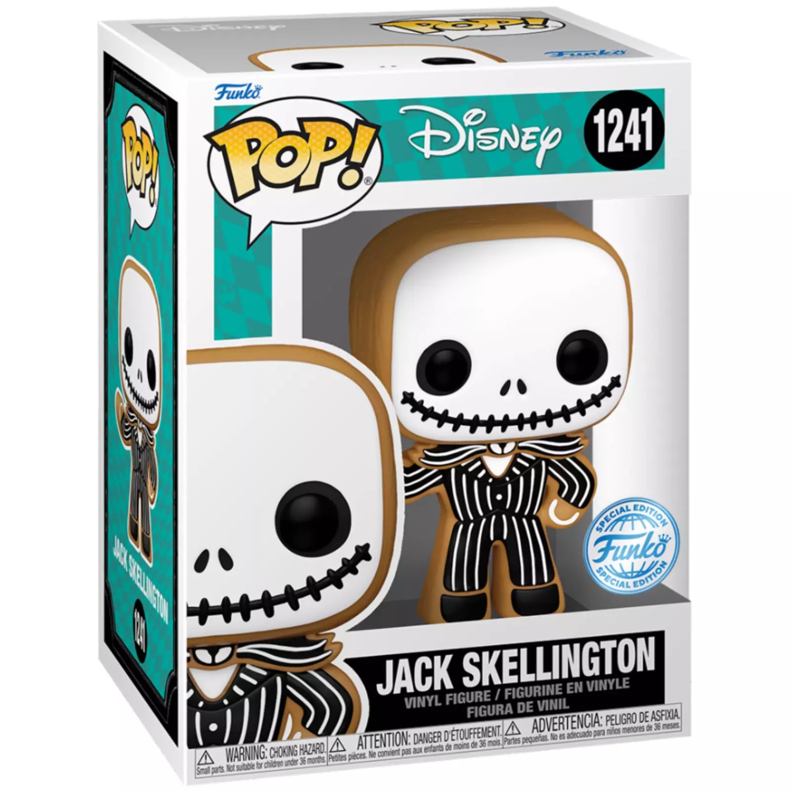 Nightmare Before Christmas: Gingerbread Jack Skellington Funko POP! Vinyl