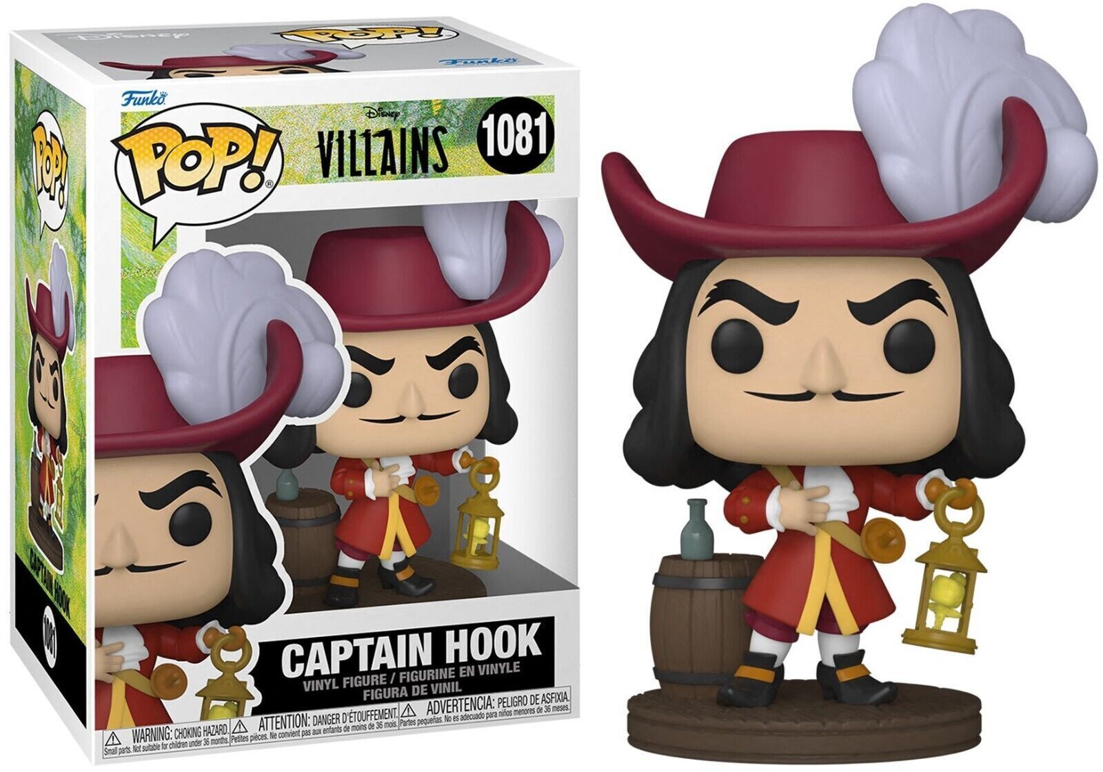Disney Villains: Captain Hook Funko POP! Vinyl