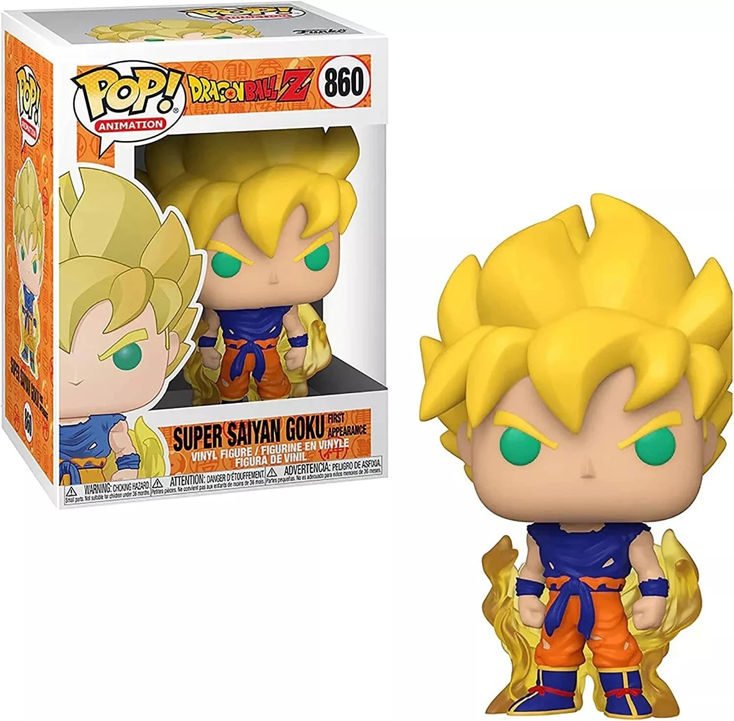 Dragonball Z: Super Saiyan Goku (First Appearance) Funko POP! Vinyl