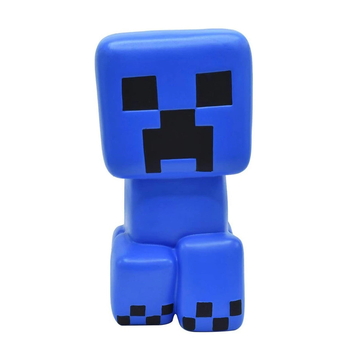 Minecraft Mighty Mega SquishMe: Glow in the Dark Blue Charged Creeper
