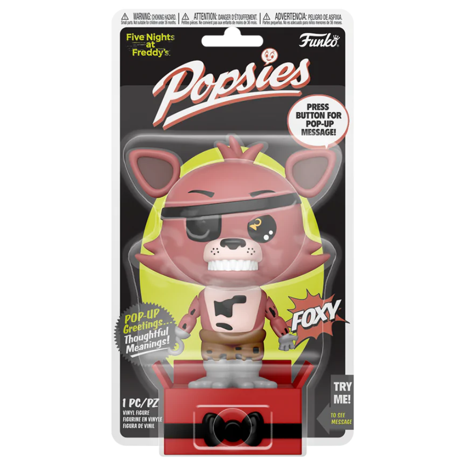 Five Nights at Freddy's: Foxy Funko Popsies!