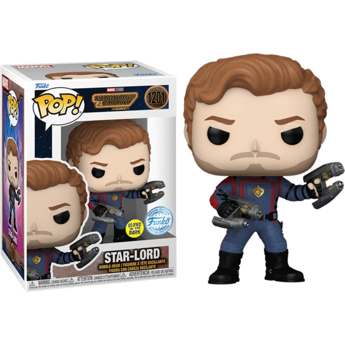 Guardians of the Galaxy 3: Star-Lord (GITD) Funko POP! Vinyl